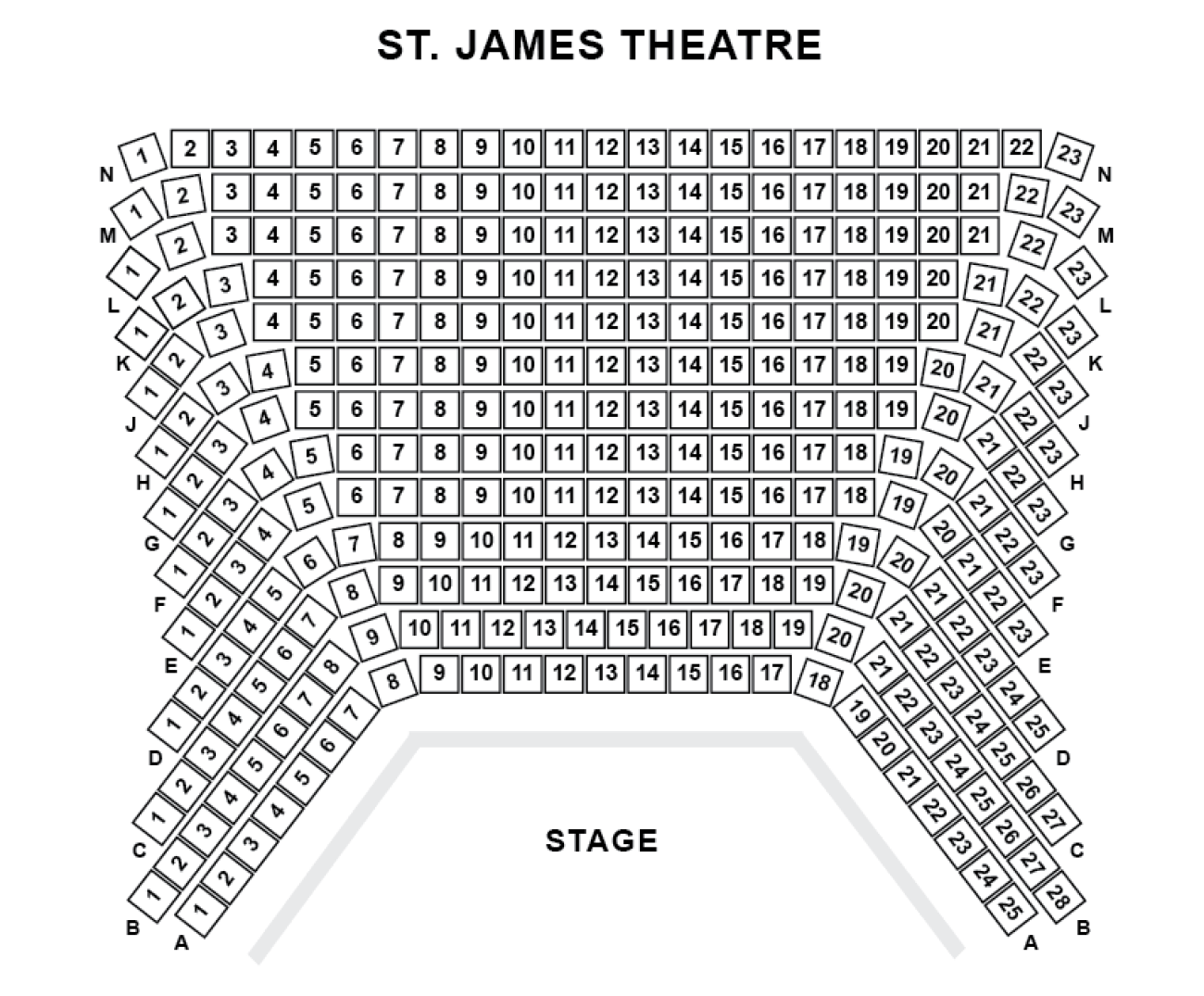 The Other Palace Sitzplan Be More Chill London Box Office